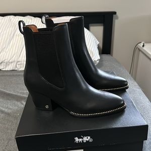 Coach Pierce Leather Bootie